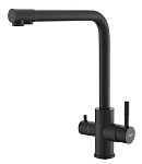 Смеситель для кухни Esko K24 B, R-излив, Black, с подключением к фильтру Смеситель для кухни Esko K24 B, R-излив, Black, с подключением к фильтру
