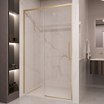 Набор фурнитуры и профиля Vincea Stella KD-VDS-1ST140G для душевых ограждений брашированное золото