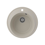Кухонная мойка Ulgran Quartz Nora 485 48,5*48,5 (02, лен) Кухонная мойка Ulgran Quartz Nora 485 48,5*48,5 (02, лен)
