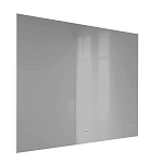 Зеркало Raval Kvadro 100*80 с led-подсветкой и часами Зеркало Raval Kvadro 100*80 с led-подсветкой и часами