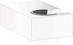 Держатель для душевой лейки Hansgrohe Porter E 28387700 белый матовый Держатель для душевой лейки Hansgrohe Porter E 28387700 белый матовый