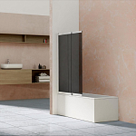 Шторка на ванну Vincea VSB-1E100CG 100*145 стекло тонированное Шторка на ванну Vincea VSB-1E100CG 100*145 стекло тонированное