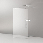 Душевая перегородка Cezares LIBERTA-L-2-90-120-C-Cr Walk-in 90*120*195 L/R с возможностью двустороннего входа без поддона Душевая перегородка Cezares LIBERTA-L-2-90-120-C-Cr Walk-in 90*120*195 L/R с возможностью двустороннего входа без поддона