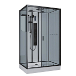 Душевая кабина Niagara Premium NG-6912-01GQR BLACK 120х80х210 Душевая кабина Niagara Premium NG-6912-01GQR BLACK 120х80х210