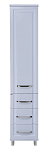 Пенал Misty Терра 40 L серый с 3 ящиками Пенал Misty Терра 40 L серый с 3 ящиками