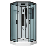 Душевая кабина Niagara Premium NG-6901-01GD BLACK 90х90х220 Душевая кабина Niagara Premium NG-6901-01GD BLACK 90х90х220
