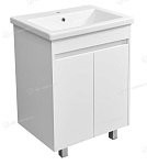 Тумба под раковину Stella Polar Фаворита 60 белый глянец Тумба под раковину Stella Polar Фаворита 60 белый глянец