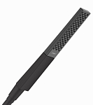Душевая лейка Hansgrohe Rainfinity Baton 100 26866670 1 режим черная матовая Душевая лейка Hansgrohe Rainfinity Baton 100 26866670 1 режим черная матовая