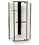 Душевая кабина Ceruttispa Chika901B 90*90*215-225 L/R без крыши с регулируемой высотой Душевая кабина Ceruttispa Chika901B 90*90*215-225 L/R без крыши с регулируемой высотой