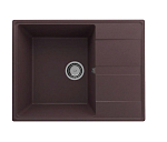 Кухонная мойка Ulgran Quartz Prima 650 65*50 (06, трюфель)