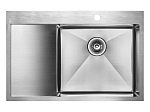 Кухонная мойка Paulmark Atlan PM217851-BSR 78*51 с крылом сталь Кухонная мойка Paulmark Atlan PM217851-BSR 78*51 с крылом сталь