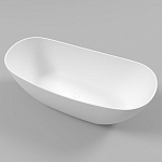 Ванна из искусственного камня Whitecross Onyx C 160x75 белая матовая Ванна из искусственного камня Whitecross Onyx C 160x75 белая матовая