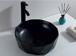 Накладная раковина BelBagno BB1409H301 41*41 черная Накладная раковина BelBagno BB1409H301 41*41 черная