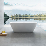 Ванна из искусственного камня Vincea Solid Surface 170*72 белый матовый Ванна из искусственного камня Vincea Solid Surface 170*72 белый матовый