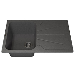 Кухонная мойка Uperwood Quartz UPD-04 78х51 серая матовая Кухонная мойка Uperwood Quartz UPD-04 78х51 серая матовая