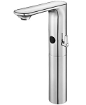 Сенсорный смеситель E.C.A. Compact 108108036EX для раковины хром, батарея Сенсорный смеситель E.C.A. Compact 108108036EX для раковины хром, батарея
