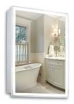 Зеркало-шкаф Silver Mirrors Киото 60 R сенсорный выключатель с Led-подсветкой и часами Зеркало-шкаф Silver Mirrors Киото 60 R сенсорный выключатель с Led-подсветкой и часами