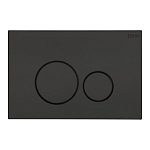 Клавиша смыва Black & White Universe WPI-09510GM серая матовая