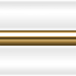 Декоративный молдинг Ирма 160х105 на фронтальную панель золото