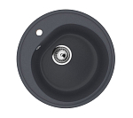 Кухонная мойка Ulgran Classic U-101 50х50 (-343, антрацит) Кухонная мойка Ulgran Classic U-101 50х50 (-343, антрацит)