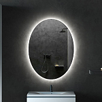 Зеркало SanVit Оникс 60*80 инфракрасный выключатель, LED подсветка зеркала по кругу Зеркало SanVit Оникс 60*80 инфракрасный выключатель, LED подсветка зеркала по кругу