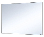 Зеркало Misty Brevita Mars 120 в черном матовом профиле Зеркало Misty Brevita Mars 120 в черном матовом профиле