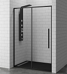 Душевая дверь в нишу RGW Stilvoll SV-12-B 120*195 профиль черный без поддона Душевая дверь в нишу RGW Stilvoll SV-12-B 120*195 профиль черный без поддона
