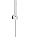 Душевая лейка Grohe Euphoria Cube 27702000 с держателем и шлангом хром Душевая лейка Grohe Euphoria Cube 27702000 с держателем и шлангом хром