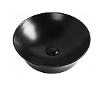 Накладная раковина Aquanet Smart-1-MB 42*42*12,5 черная матовая Накладная раковина Aquanet Smart-1-MB 42*42*12,5 черная матовая