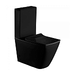 Унитаз-компакт Esbano Duero-C 35,5*67 Matt Black безободковый с крышкой-сиденьем микролифт Slim Унитаз-компакт Esbano Duero-C 35,5*67 Matt Black безободковый с крышкой-сиденьем микролифт Slim