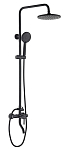 Душевая стойка со смесителем Voda Vessel Black VST3000BL Душевая стойка со смесителем Voda Vessel Black VST3000BL