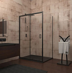 Душевой уголок Veconi Rovigo RV-046B 110*80*195 без поддона Душевой уголок Veconi Rovigo RV-046B 110*80*195 без поддона