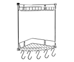 Полка WasserKRAFT K-1222 двухъярусная угловая Полка WasserKRAFT K-1222 двухъярусная угловая