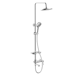 Душевая стойка Lemark Minima LM3862C с изливом хром