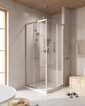 Душевой уголок Cezares Relax 304-A-2-100-C-CR 100*100*200 без поддона Душевой уголок Cezares Relax 304-A-2-100-C-CR 100*100*200 без поддона