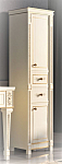 Пенал Misty Tiffany 50 R белый с сусальным золотом Пенал Misty Tiffany 50 R белый с сусальным золотом
