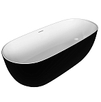 Акриловая ванна Grossman Classic GR-2501MB 170х80 черная матовая Акриловая ванна Grossman Classic GR-2501MB 170х80 черная матовая