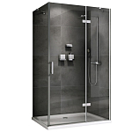 Душевой уголок ABBER Zart AG08120-S101 120*100*195 L/R без поддона Душевой уголок ABBER Zart AG08120-S101 120*100*195 L/R без поддона
