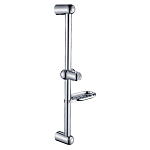 Душевая штанга Haiba HB8003 хром с мыльницей Душевая штанга Haiba HB8003 хром с мыльницей