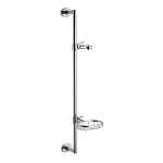 Душевая штанга Haiba HB8009 хром с мыльницей Душевая штанга Haiba HB8009 хром с мыльницей