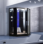 Душевая кабина Orans Diamond SR-89106S Black 130х130х220 Душевая кабина Orans Diamond SR-89106S Black 130х130х220
