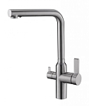 Смеситель BelBagno BB-LAM57-IN для кухни с функцией подключения фильтра, нержавеющая сталь, сатин Смеситель BelBagno BB-LAM57-IN для кухни с функцией подключения фильтра, нержавеющая сталь, сатин
