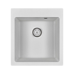 Кухонная мойка Paulmark Zemar PM104651-WH 46,5*51 белая