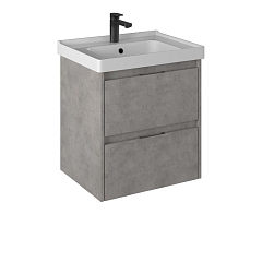 Тумба с раковиной Briz Чикаго 60 бетон