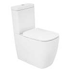 Унитаз-компакт Cezares Lux CZR-159-CPR/CZR-159-SC безободковый с крышкой-сиденьем микролифт Унитаз-компакт Cezares Lux CZR-159-CPR/CZR-159-SC безободковый с крышкой-сиденьем микролифт