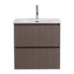 Тумба с раковиной BelBagno Uno 70 бежевая матовая