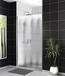 Душевая дверь в нишу BelBagno UNO-B-2-110-CH-Cr 110*190 стекло шиншилла без поддона Душевая дверь в нишу BelBagno UNO-B-2-110-CH-Cr 110*190 стекло шиншилла без поддона