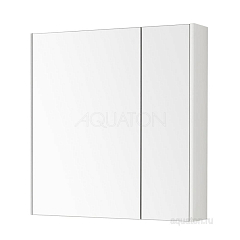 Зеркало-шкаф Aquaton Беверли 80 белый глянец