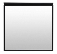 Зеркало Allen Brau Priority 1.31015.BB 80*75 с Led-подсветкой черный браш