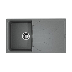 Кухонная мойка Omoikiri Yasugata 86*50 гранитная крошка Leningrad Grey с крылом
